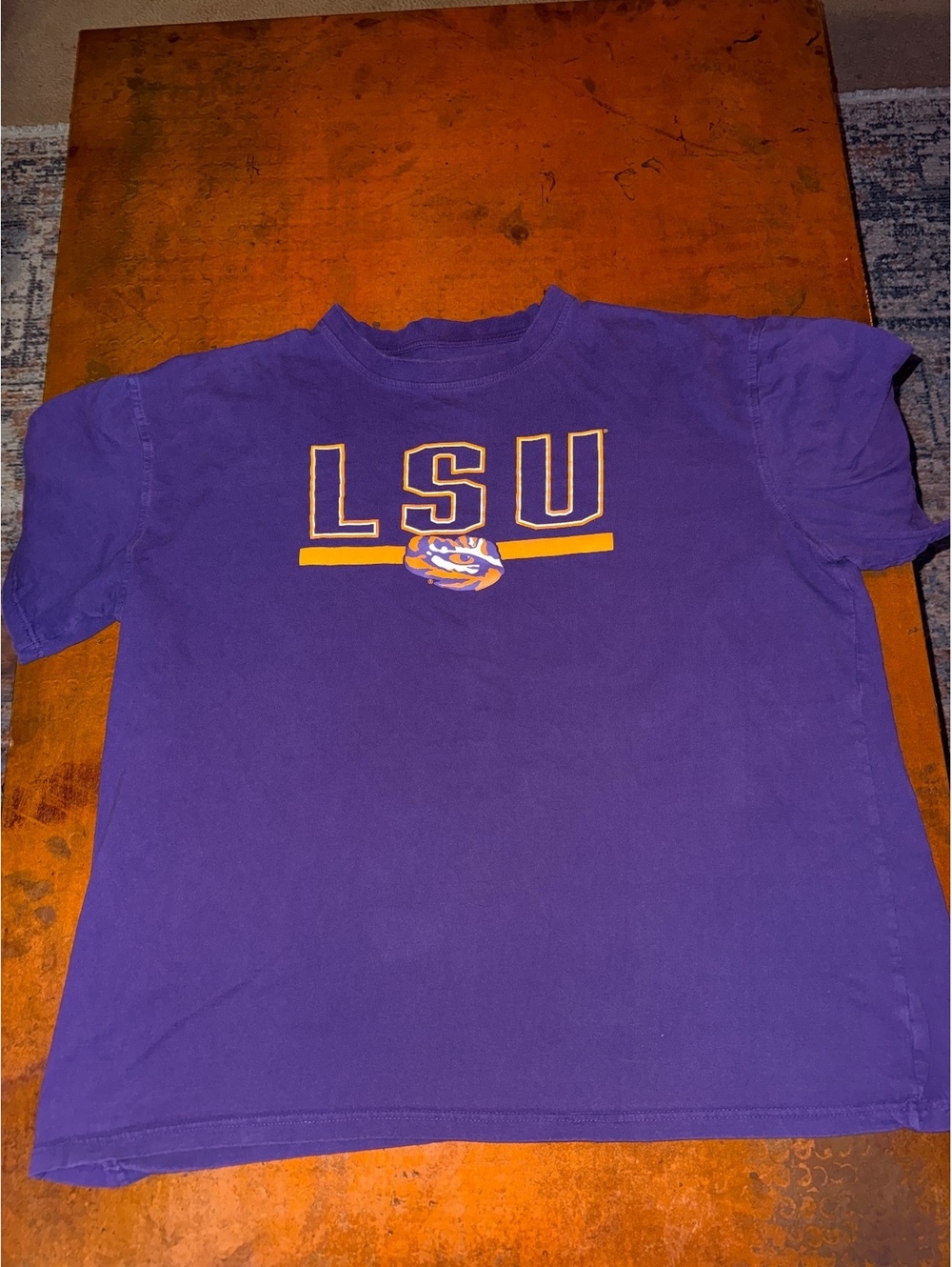 LSU Tigers Profile Varsity Purple T-Shirt – Big & Tall 3XL